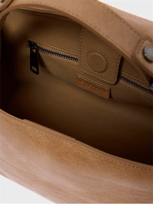 Borsa a mano Sveva Stark Small in pelle effetto stropicciato ORCIANI | B01999STABIS