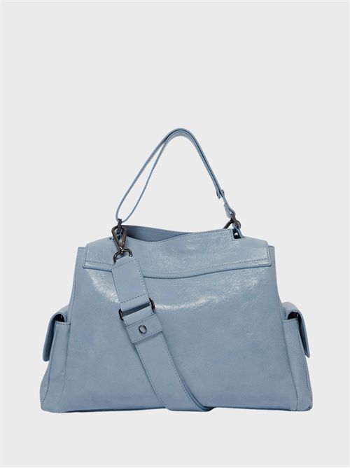 Borsa a spalla Sveva Stark Midi in pelle effetto stropicciato ORCIANI | BT2006STKCIE