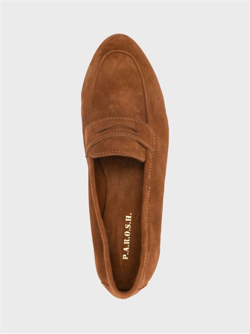 Suede loafers with pointed toe PAROSH | D070304ONESHOE066