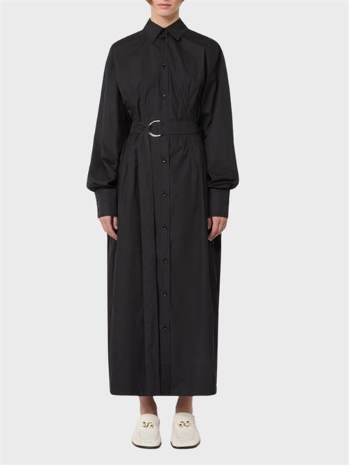 Abito chemisier in cotone tecnico con cintura frontale SPORTMAX | 2612221081600003